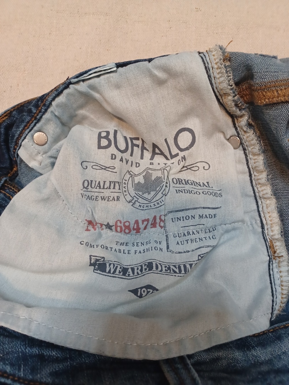 Buffalo David Bitton Slim/Ash Jeans Men's Size Waist 31 X Length 30 - Picture 4 of 11